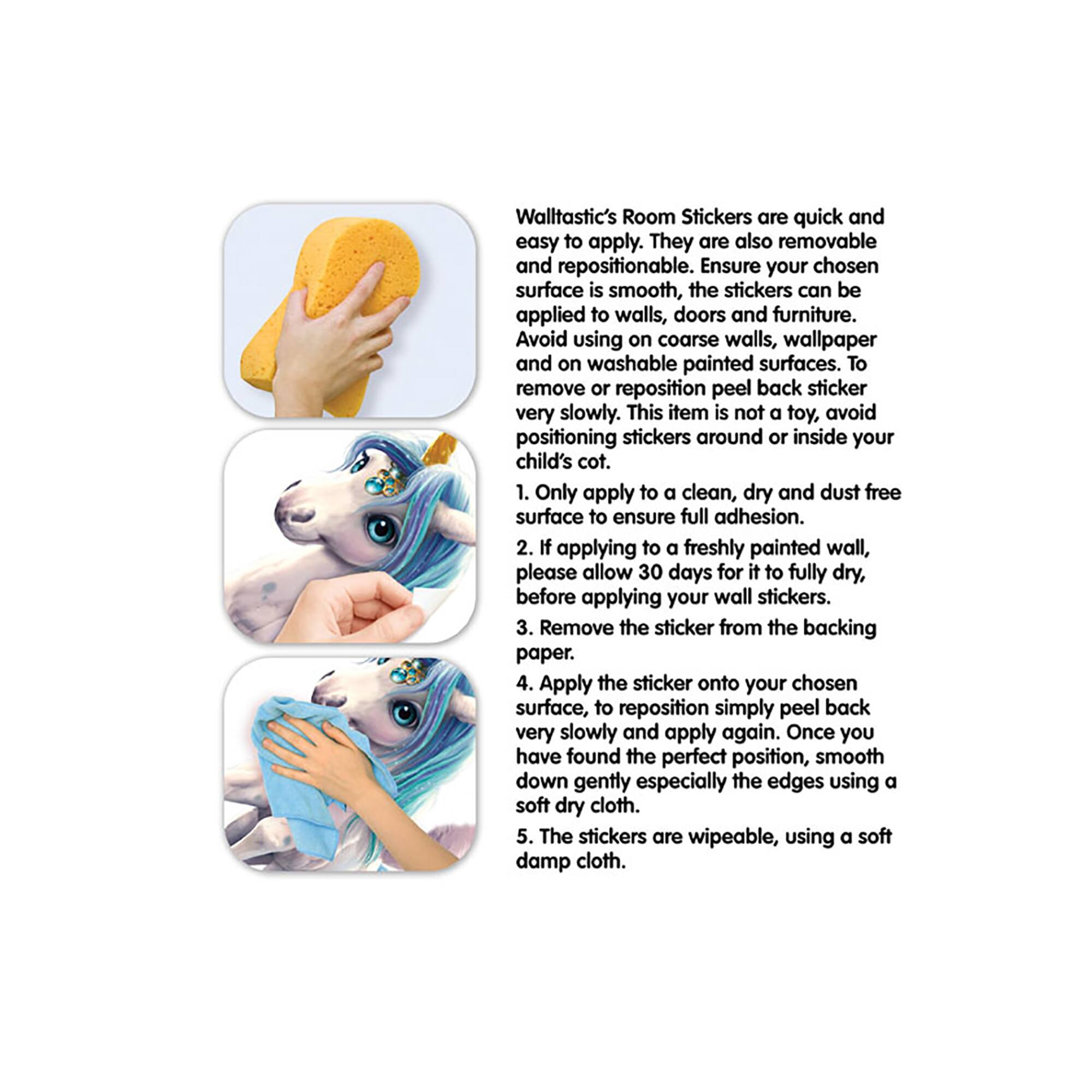 Walltastic Magical Unicorn Wall Stickers